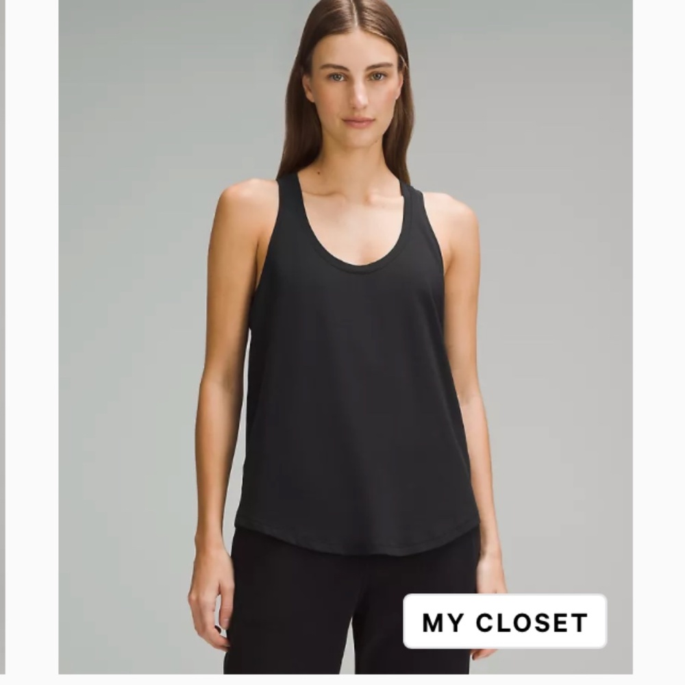 Love Tank Top Black Size 10